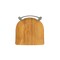 Holland Bar Stool Co 30" Low Back Swivel Bar Stool, Nickel Finish, Med Oak Seat 82130ANMedOak - alternate 2